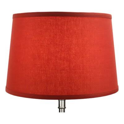 10x22 H x 15x22 W Linen Empire Lamp Shade ( Spider ) Fenchel Shades Color: Paprika/White/Gold ZHO1_U5TNT52