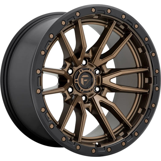 17x9 Bronze Black Wheel Fuel Rebel D681 6x120 1 QAE6_M3VBB79