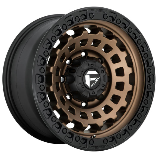 17x9 Bronze Wheel Fuel Zephyr D634 6x5.5 1 BKJ8_D4VAU56