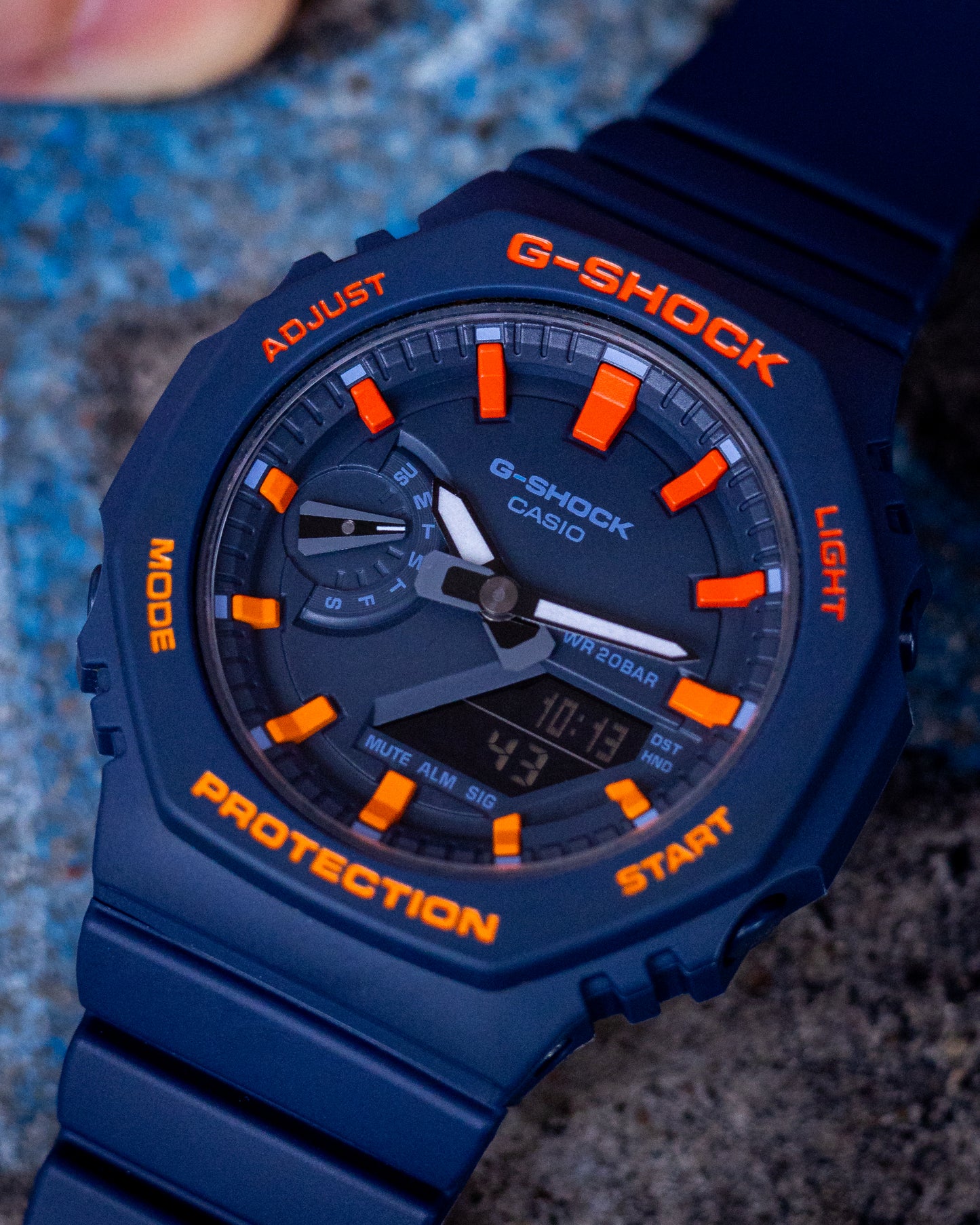 G-Shock CasiOak Mini Blue Lava